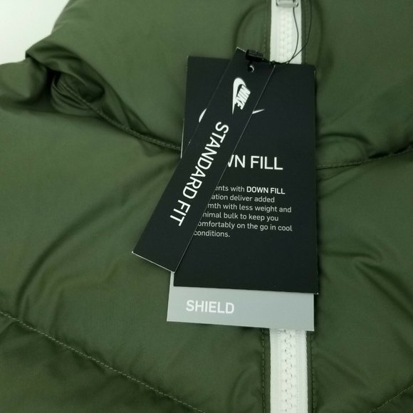 Nike Sportswear Down Fill Windrunner Twilight Marsh CU4404 380 Size Extra Small - Picture 4 of 8